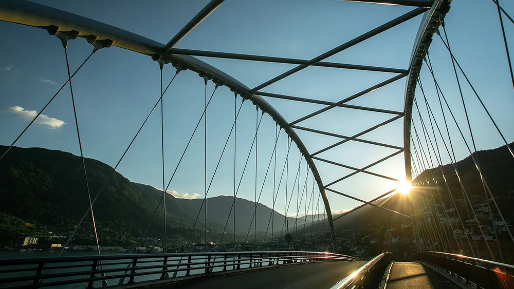 Tiefbau infrastruktur brueckenbau loftesnes bruecke