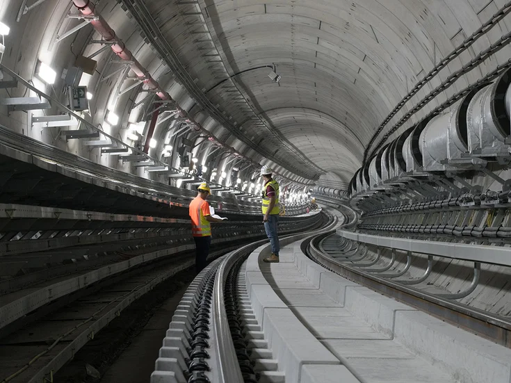 Tiefbau infrastruktur projektabwicklung slab track austria metro doha