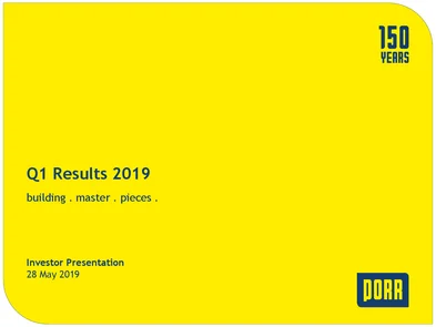 20190528 Q1-19 Presentation