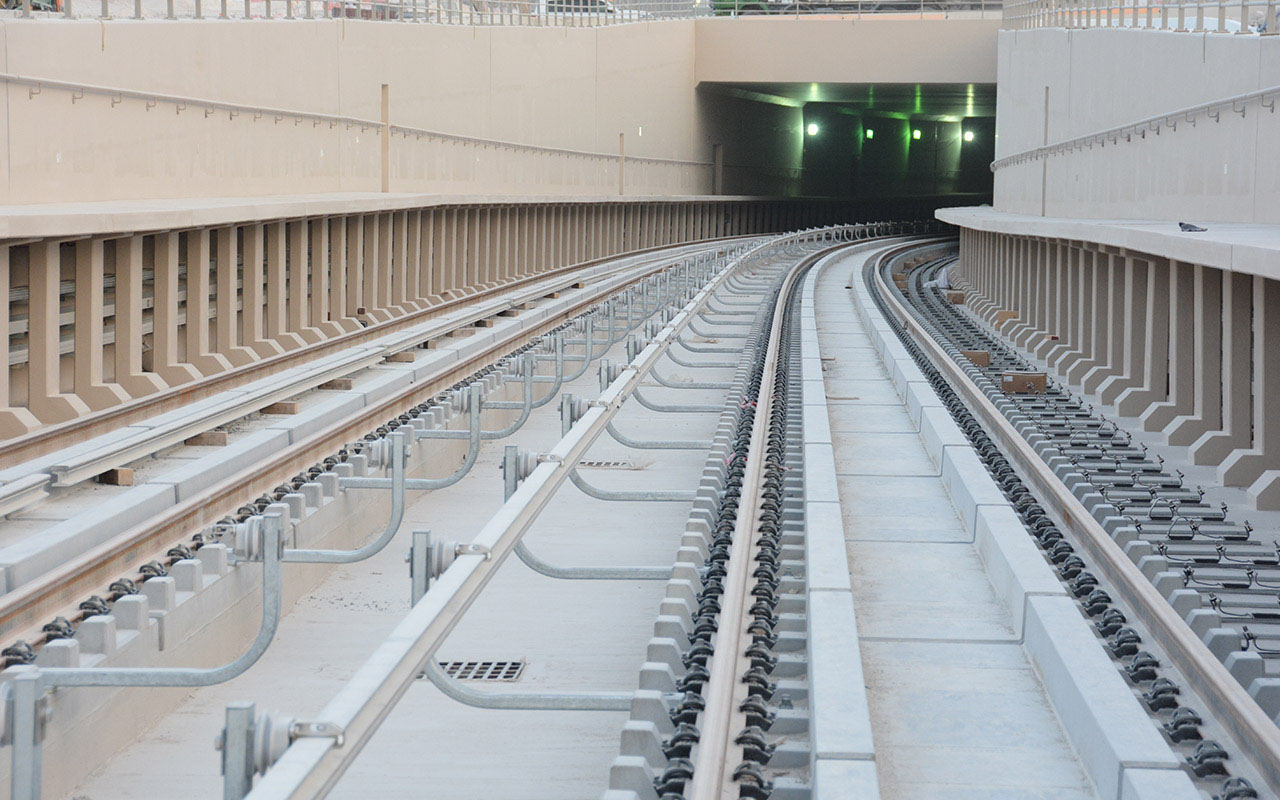 Spezialkompetenzen feste fahrbahn metro doha